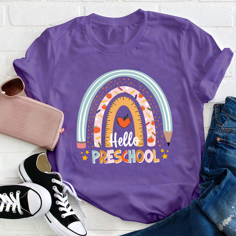 Personalized Hello Preschool T-Shirt