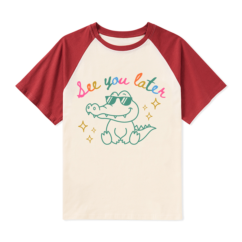 See You Later Teacher Raglan T-Shirt