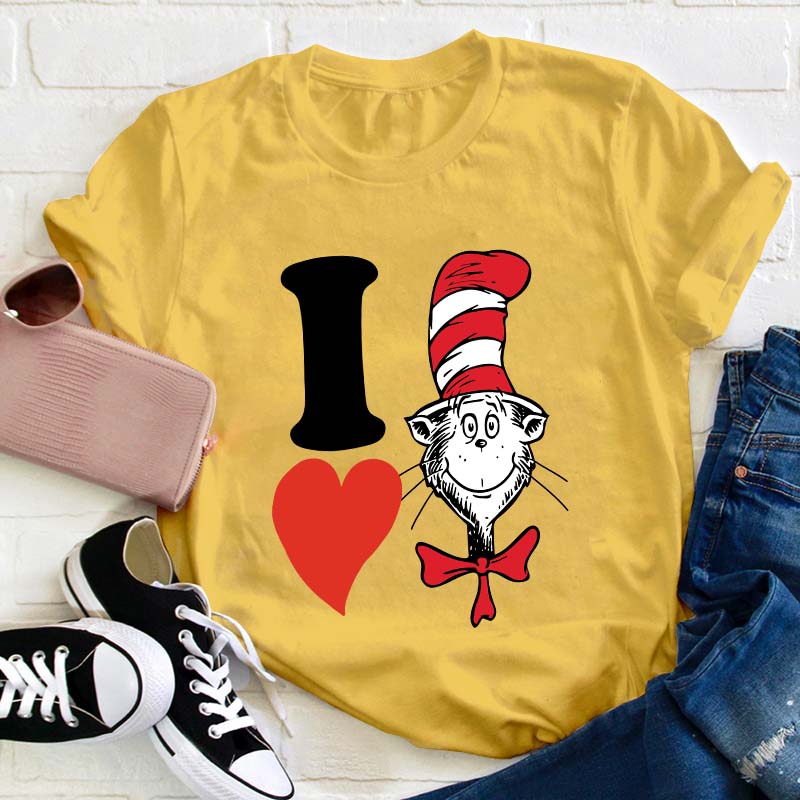 I Love You Teacher T-Shirt