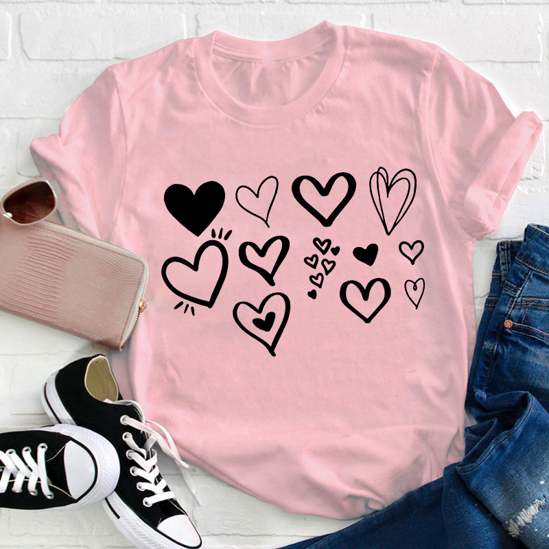 Full Of Love Teacher T-Shirt
