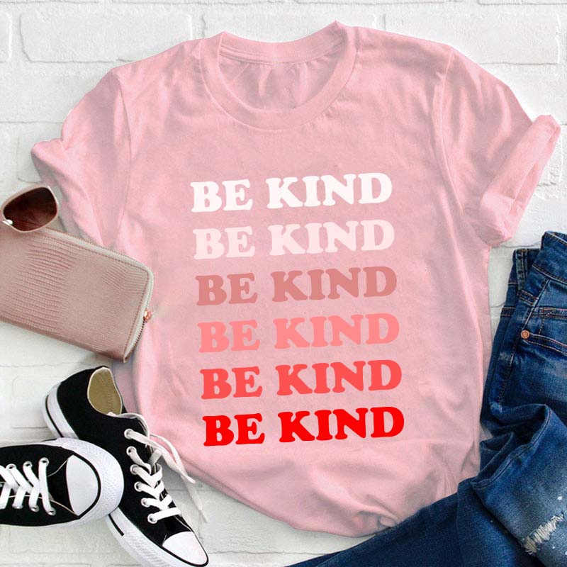 Be Kind Teacher T-Shirt Sale-Teachersgram