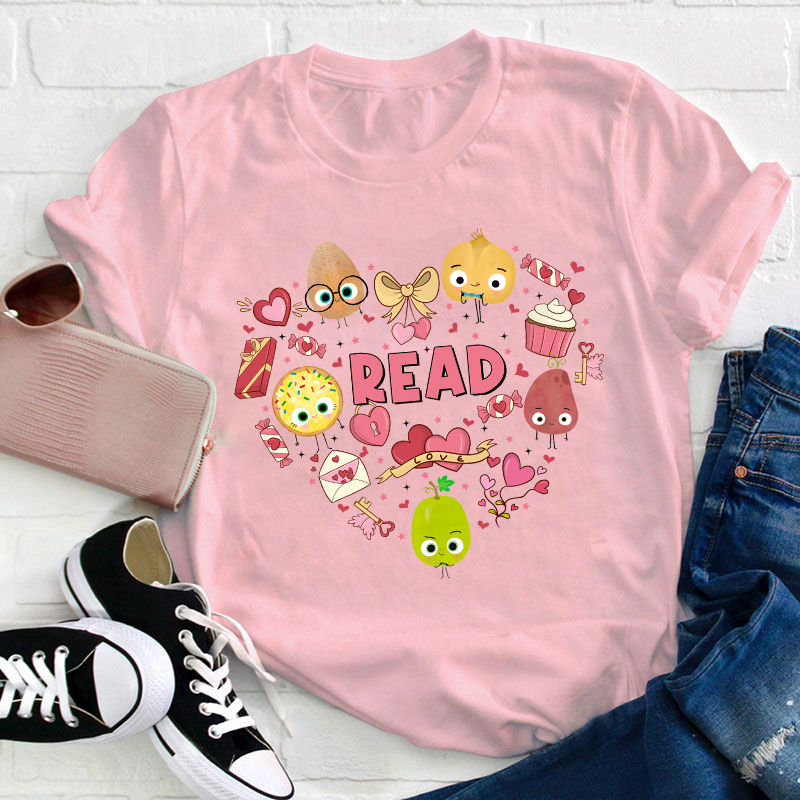 Love Reading Teacher T-Shirt Sale-Teachersgram