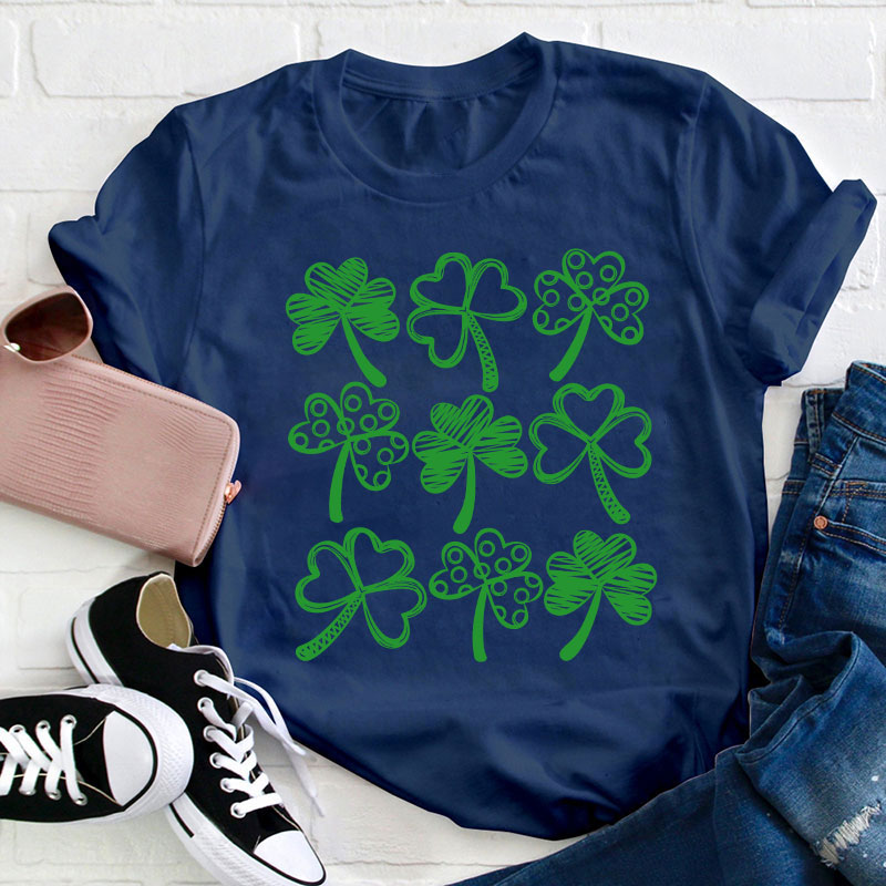 Lucky Clovers Teacher T-Shirt