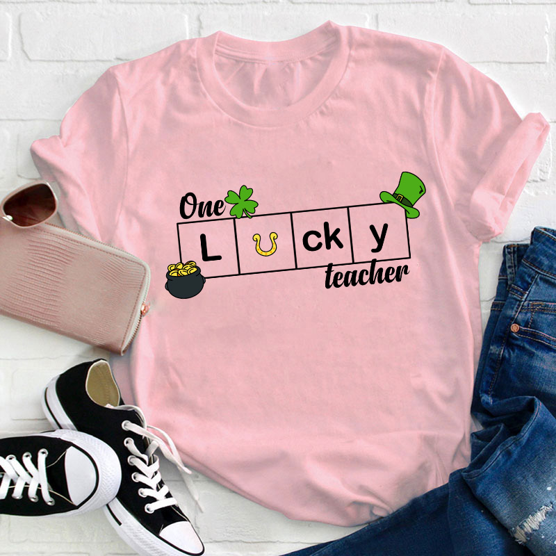 One Lucky Teacher T-Shirt