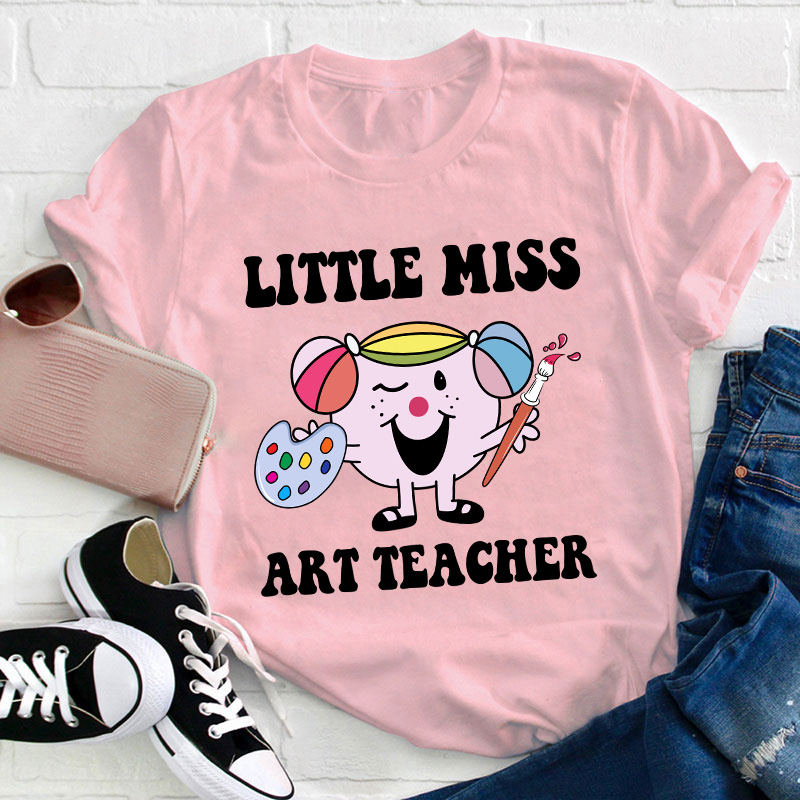 Little Miss Art Teacher T-Shirt