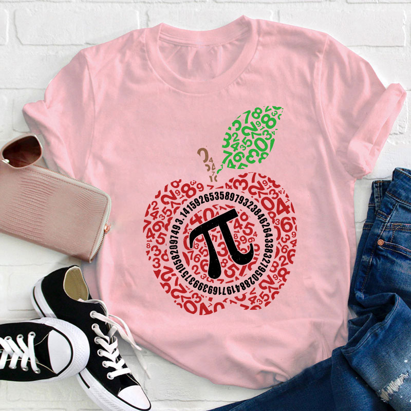 Apple Pi Teacher T-Shirt