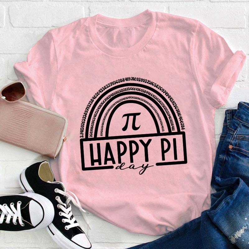 Happy Pi Day Teacher T-Shirt