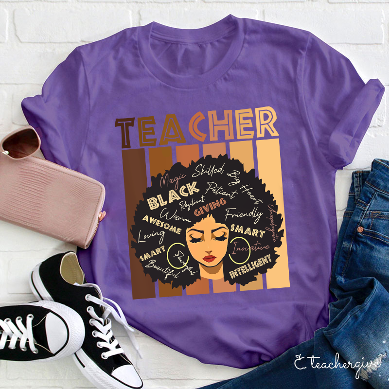 Awesome Black Teacher T-Shirt