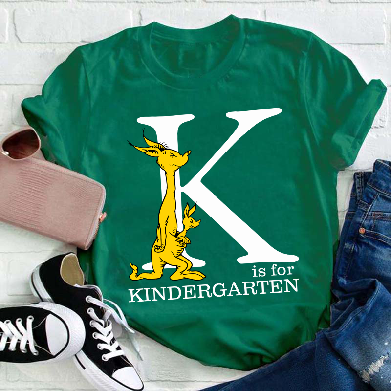 Personalized Letter Is For Teacher T-Shirt