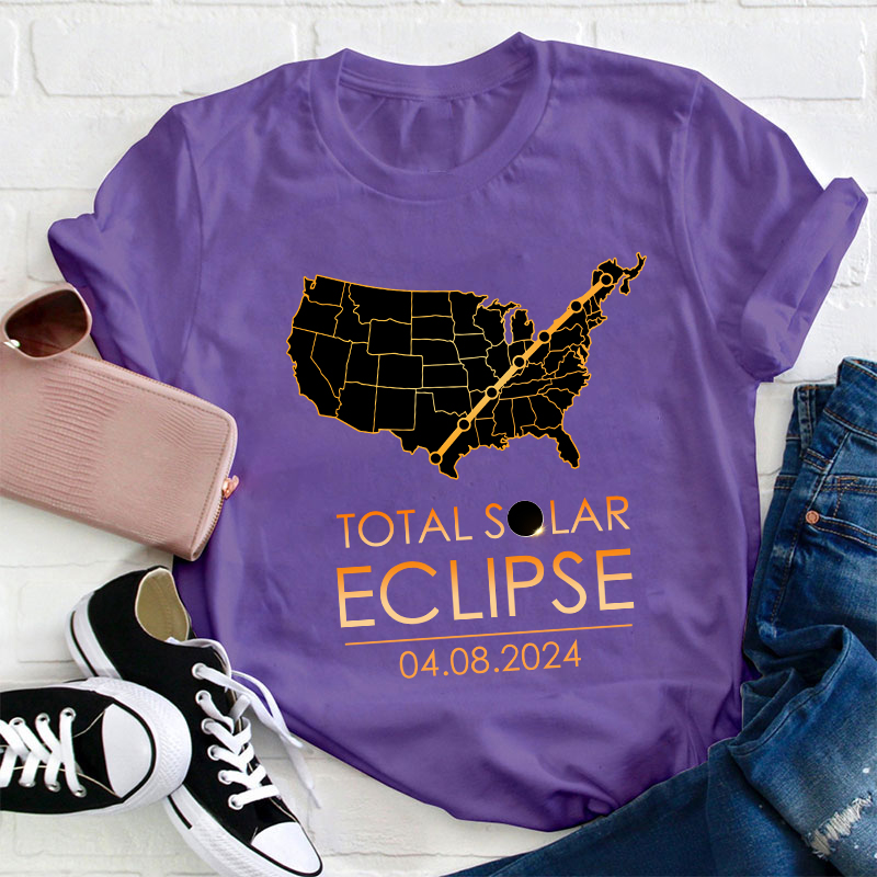 Total Solar Eclipse Teacher T-Shirt