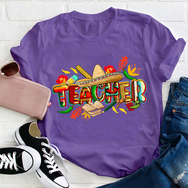 Cinco De Mayo Teacher T-Shirt