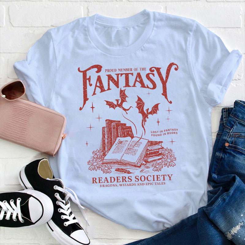 Proud Member Of The Fantasy Teacher T-Shirt