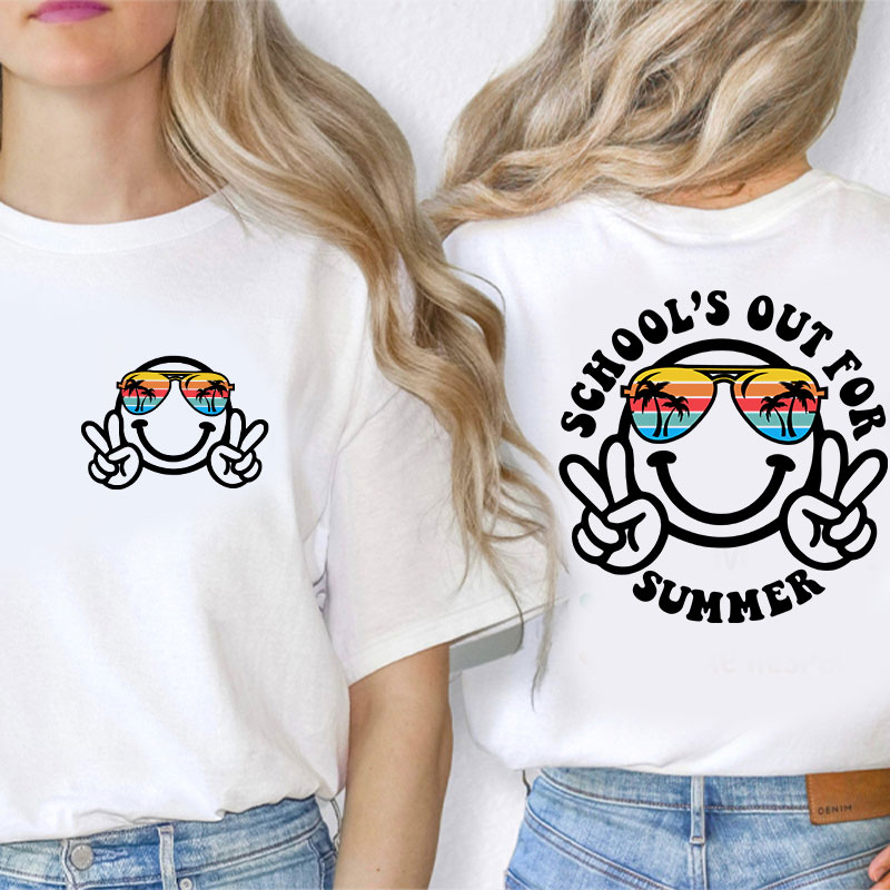 School's Out For Summer Teacher T-Shirt Sale-Teachersgram