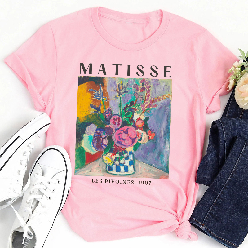 Matisse Les Pivoines 1907 Teacher T-Shirt