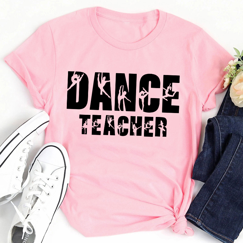 Personalized Dance Name Teacher T-Shirt