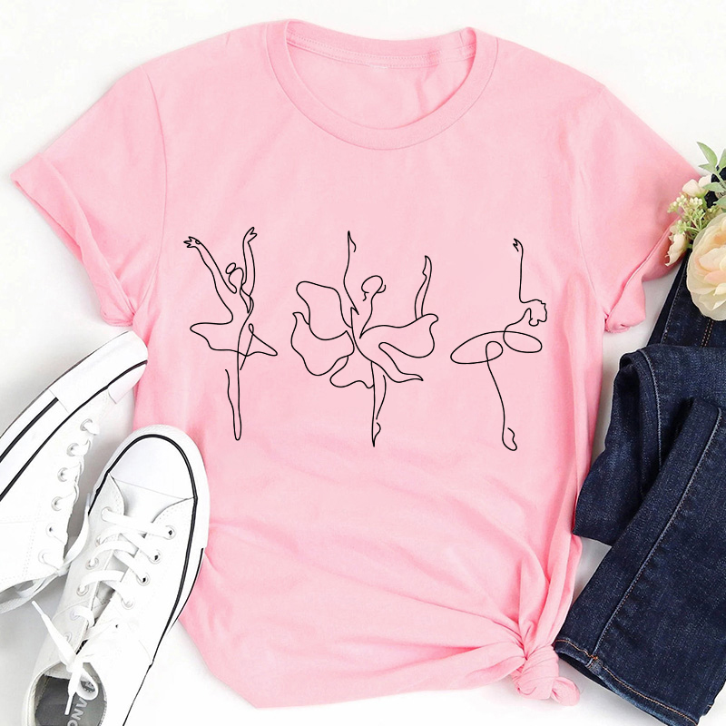 Ballet Silhouettes Teacher T-Shirt