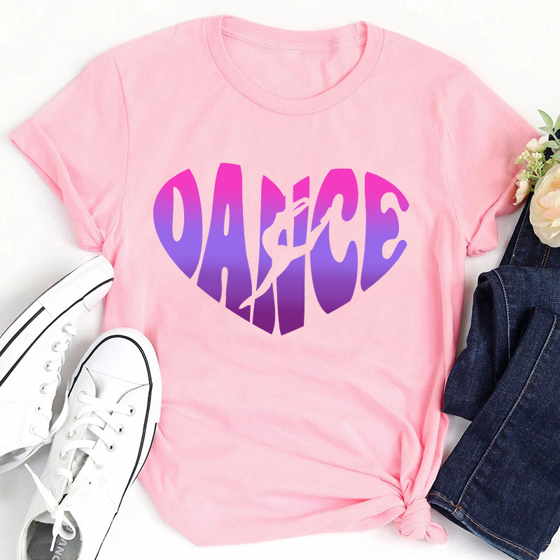 Purple Laser Dance Teacher T-Shirt