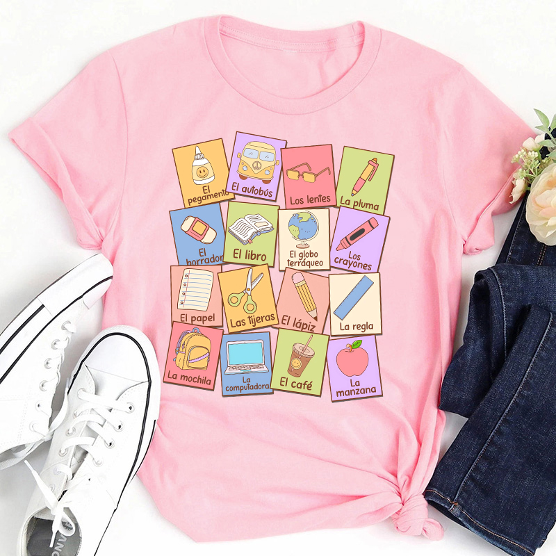 Cute Spanish Teach Spanish Teacher T-Shirt