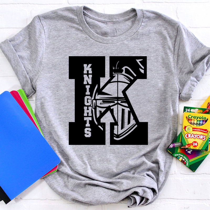 Personalized Sports Fan Team Mascot Teacher T-Shirt