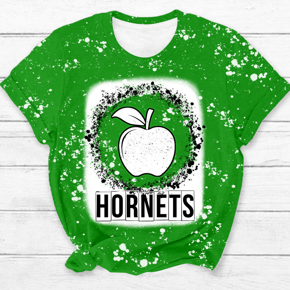 Personalized School Mascot Leopard Paw Teacher Printed T-Shirt