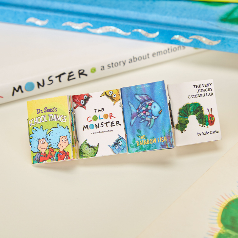 [Copy]Miniature Book Hair Clip Barrette Teacher