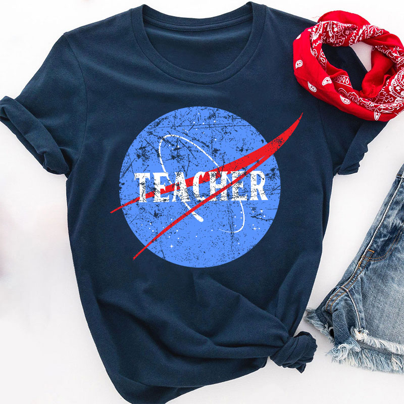 NASA Teacher Logo Teacher T-Shirt