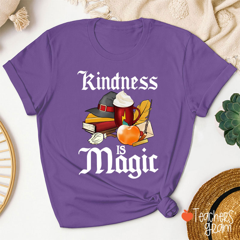 Kindness Is Magic Peach T-Shirt