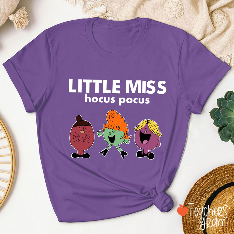 Little Miss Hocus Pocus Halloween T-Shirt