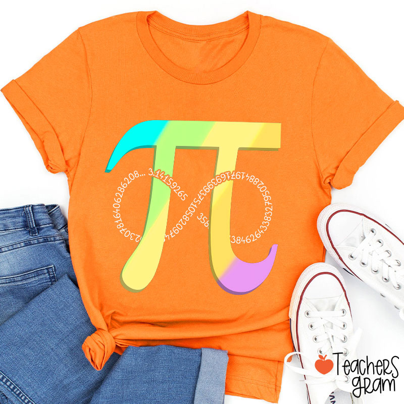 Pi Day Funny Math Teacher T-Shirt
