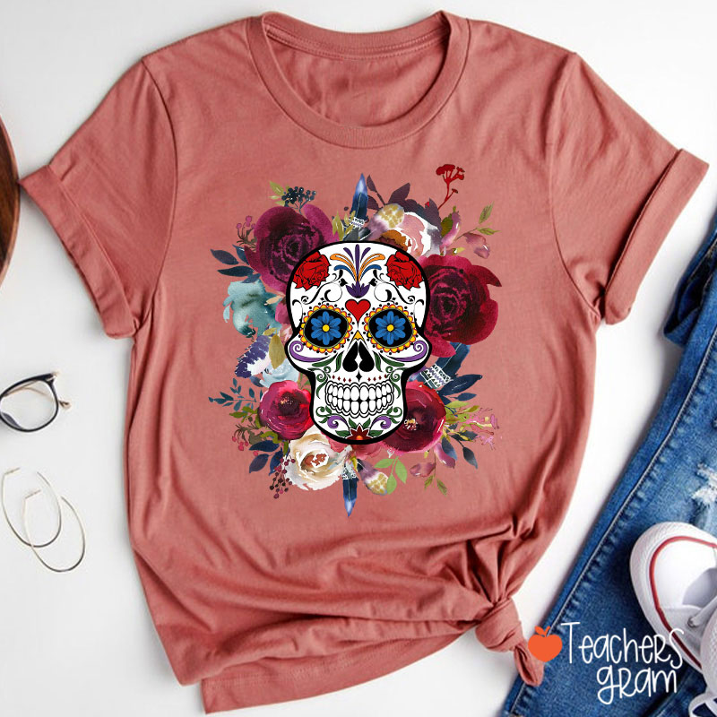 Dia De Los Muertos Spanish Teacher T-Shirt