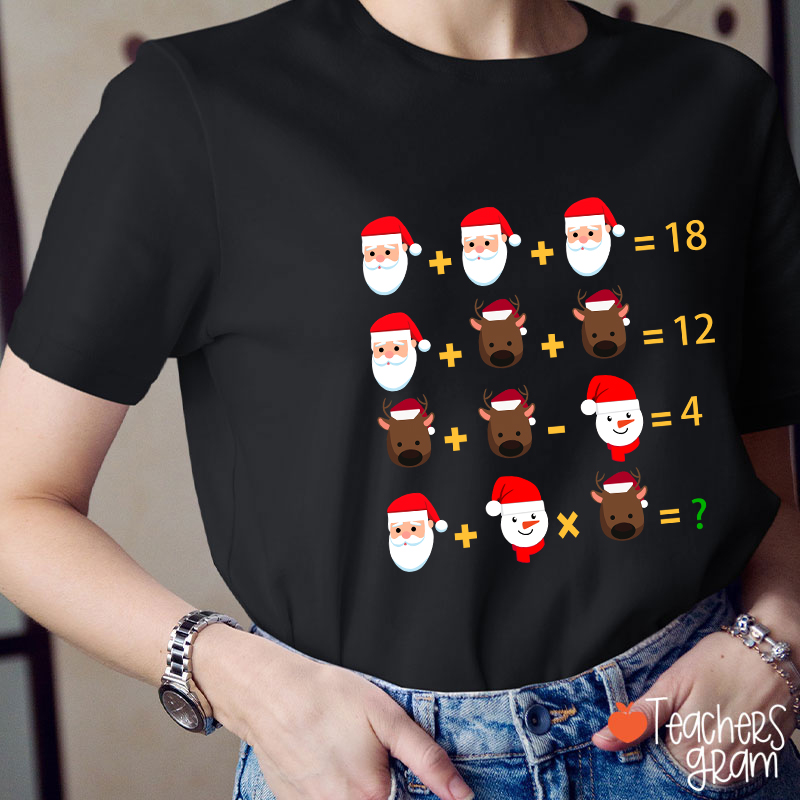 Christmas Funny Math T-Shirt