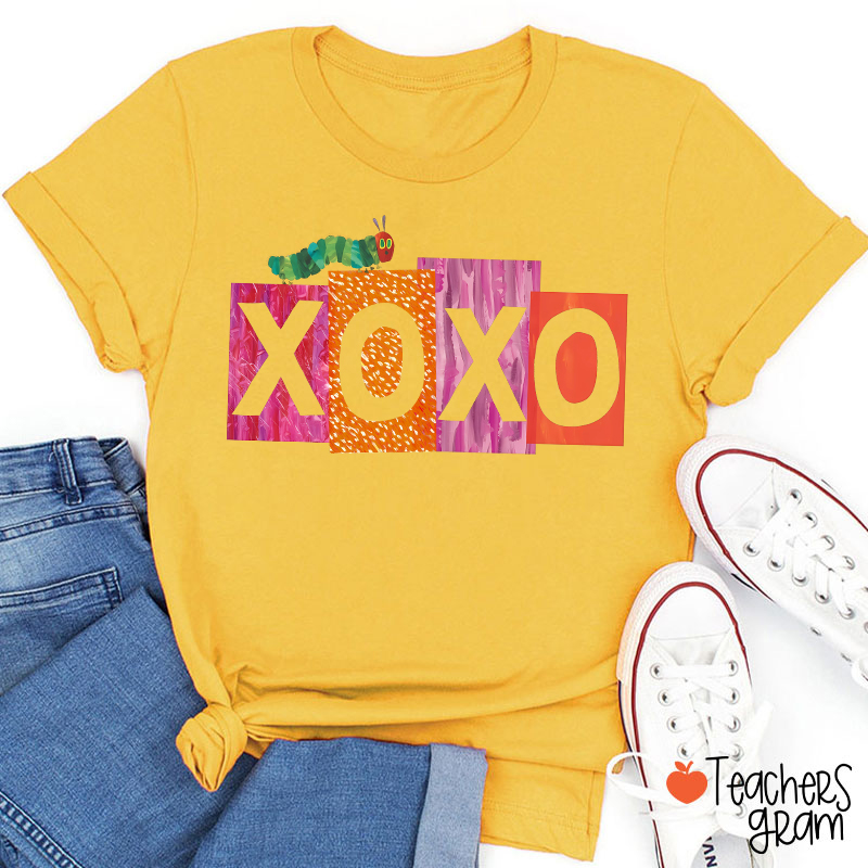 Xoxo Caterpillar Teacher T-Shirt