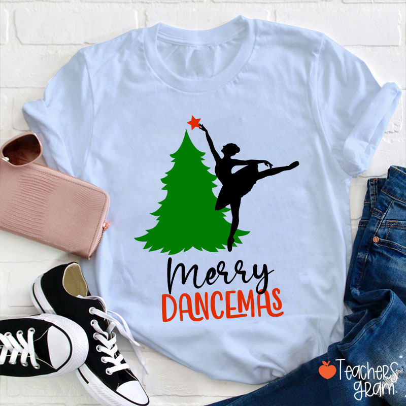 Merry Dancemas Teacher T-Shirt