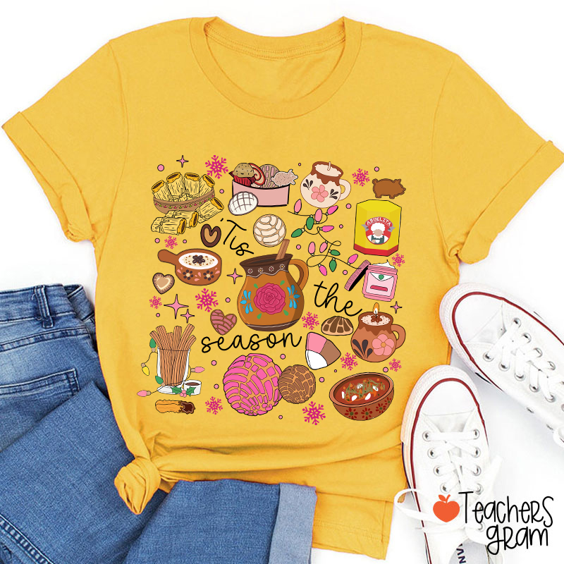 Tis The Season Spanish Teacher T-Shirt