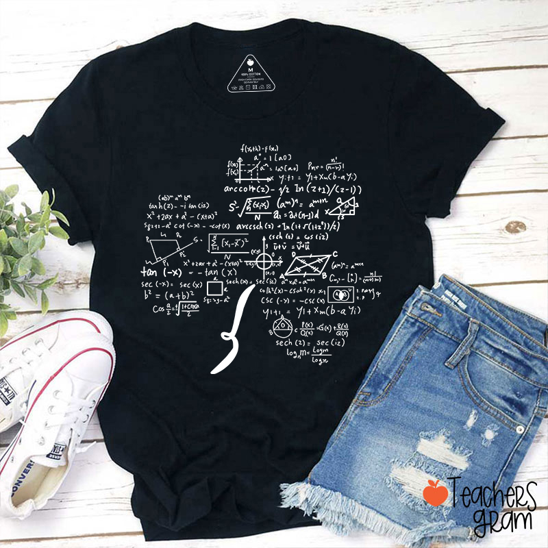 Mathematics And The Clover T-Shirt
