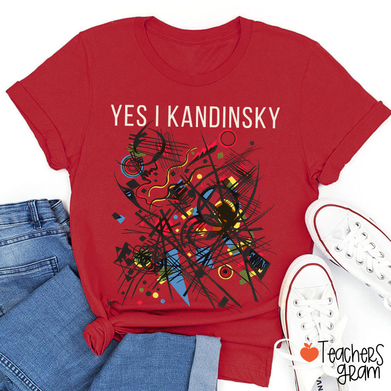 Funny Art Painting Teacher T-Shirt