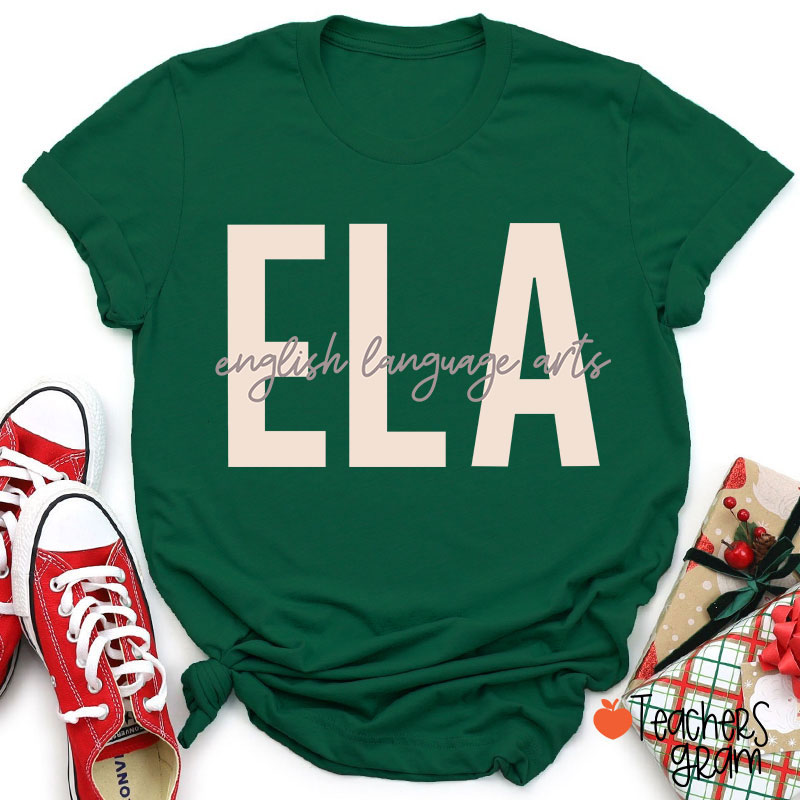 ELA English Language Arts Teacher T-Shirt