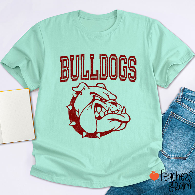Personalized Mascot Comfort Colors School Spirit Teacher T-Shirt
