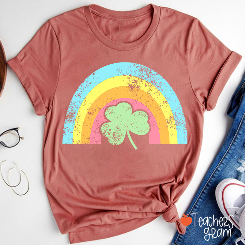 Lucky St Patricks Day Teacher T-Shirt