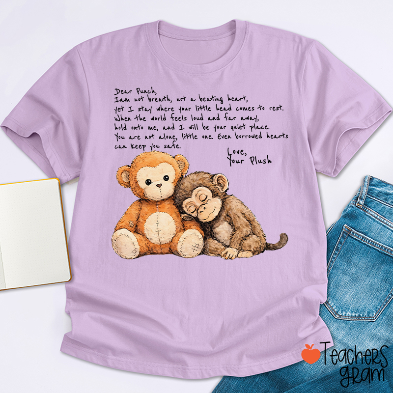 Comfort Colors Dear Punch Plush Teacher T-Shirt
