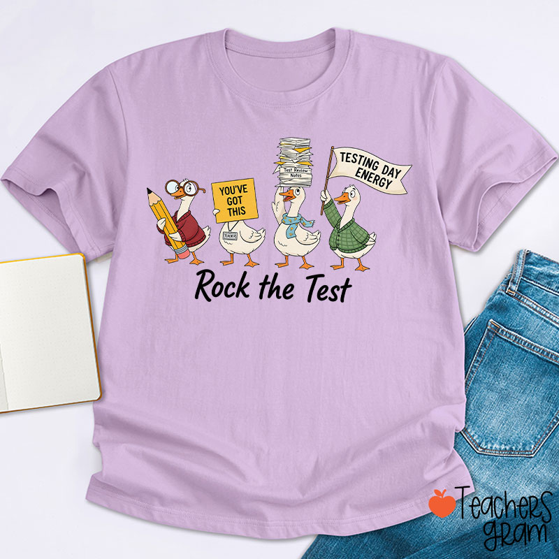 You've Got This Testing Day Energy Rock The Test Teacher T-Shirt