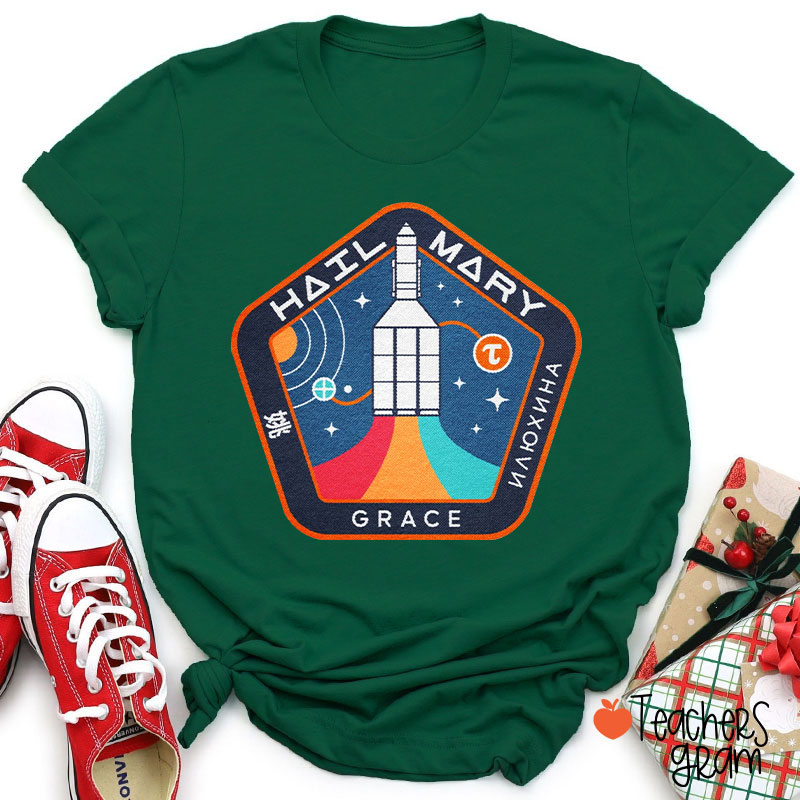 Sci-Fi Book Lover Teacher T-Shirt