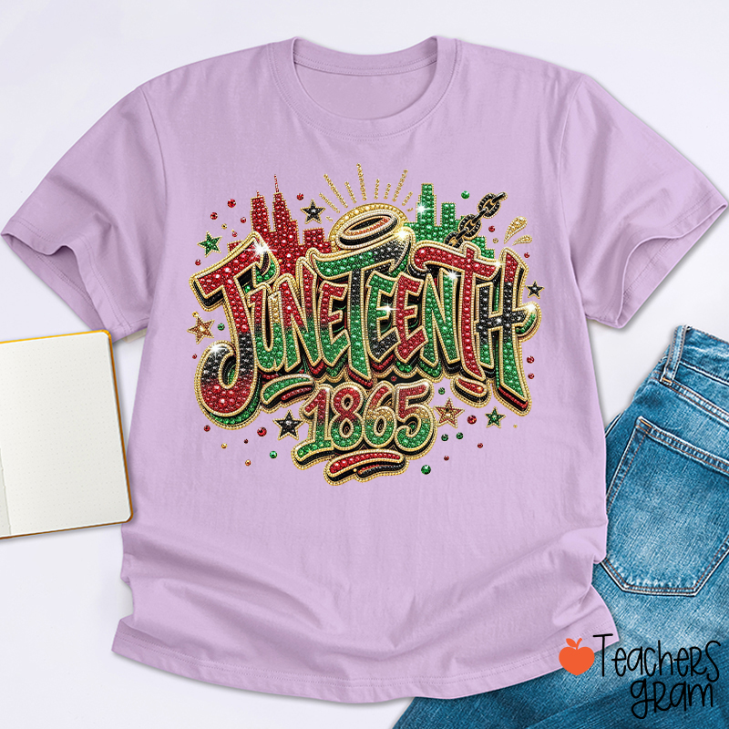 Juneteenth 1865 Teacher T-Shirt