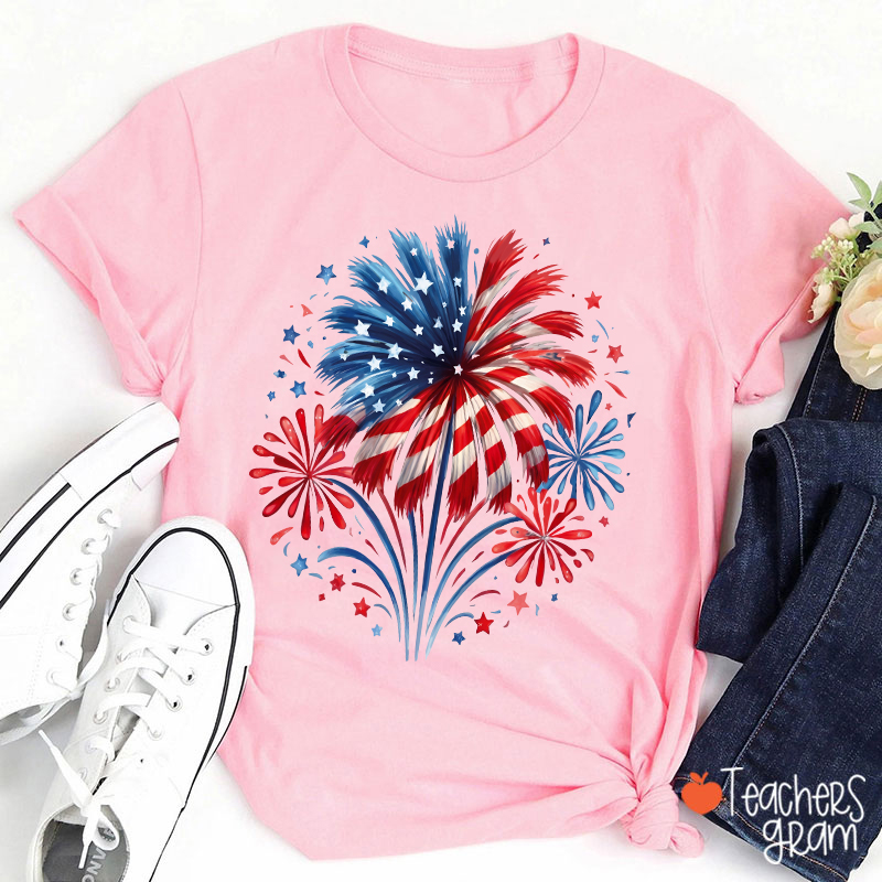 Fireworks USA Teacher T-Shirt