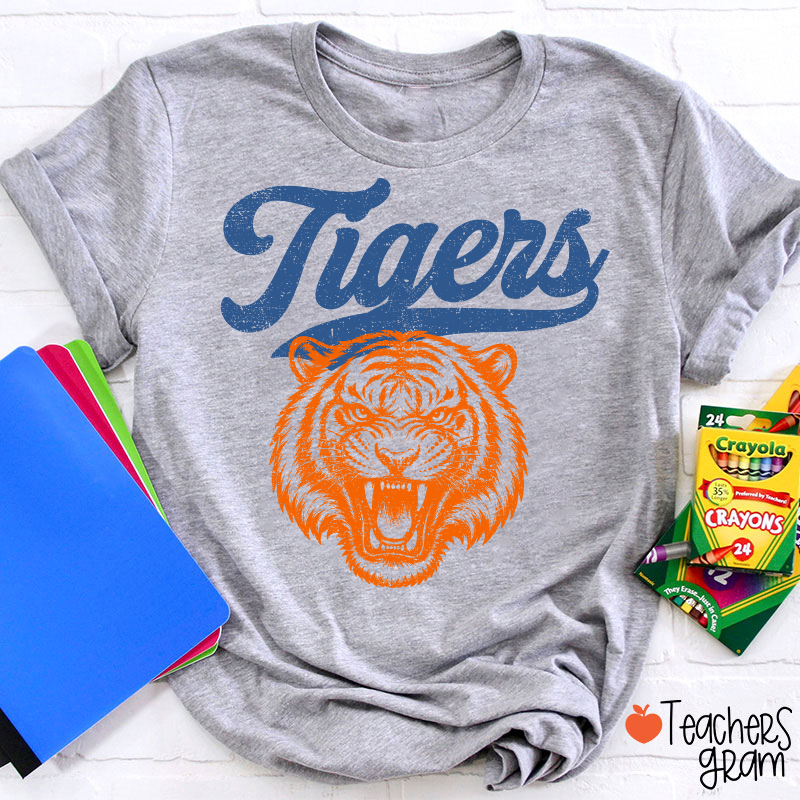 Personalized Mascot Team Name Teacher T-Shirt