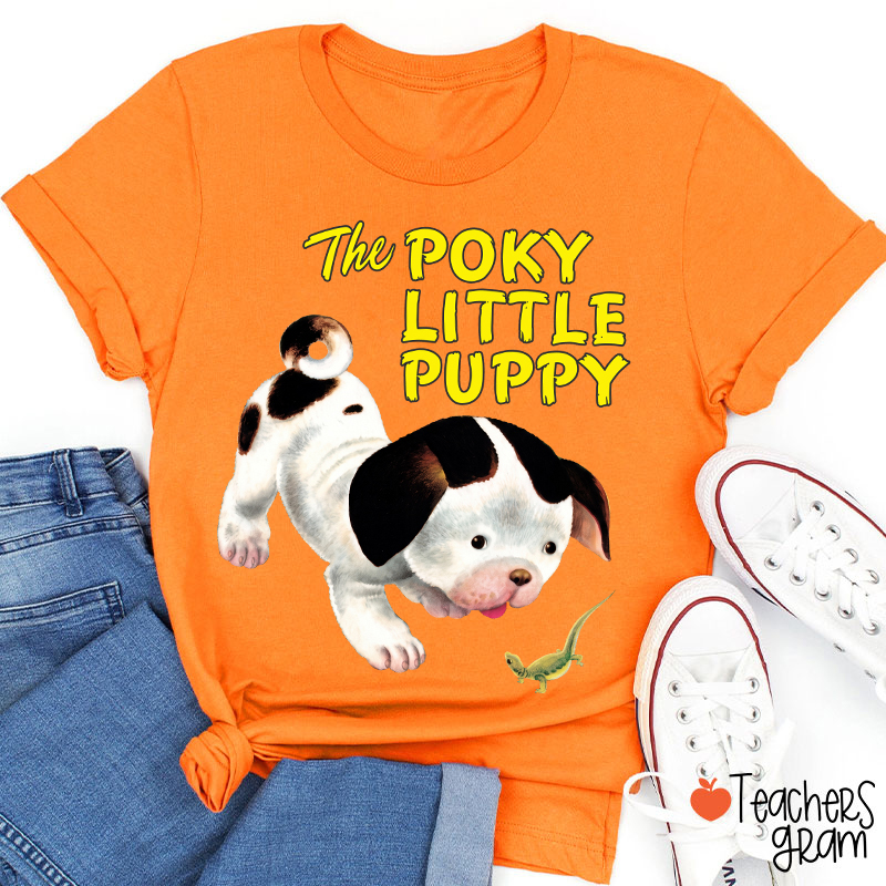 The Poky Little Puppy Teacher T-Shirt