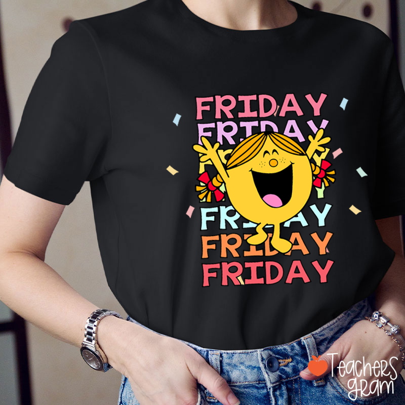 Friday It's Friyay Teacher T-Shirt