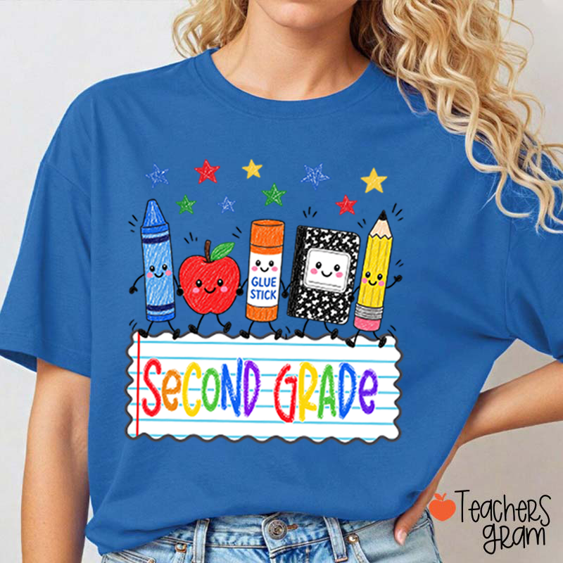 Personalized Grade And Name Dream Team Teacher T-Shirt
