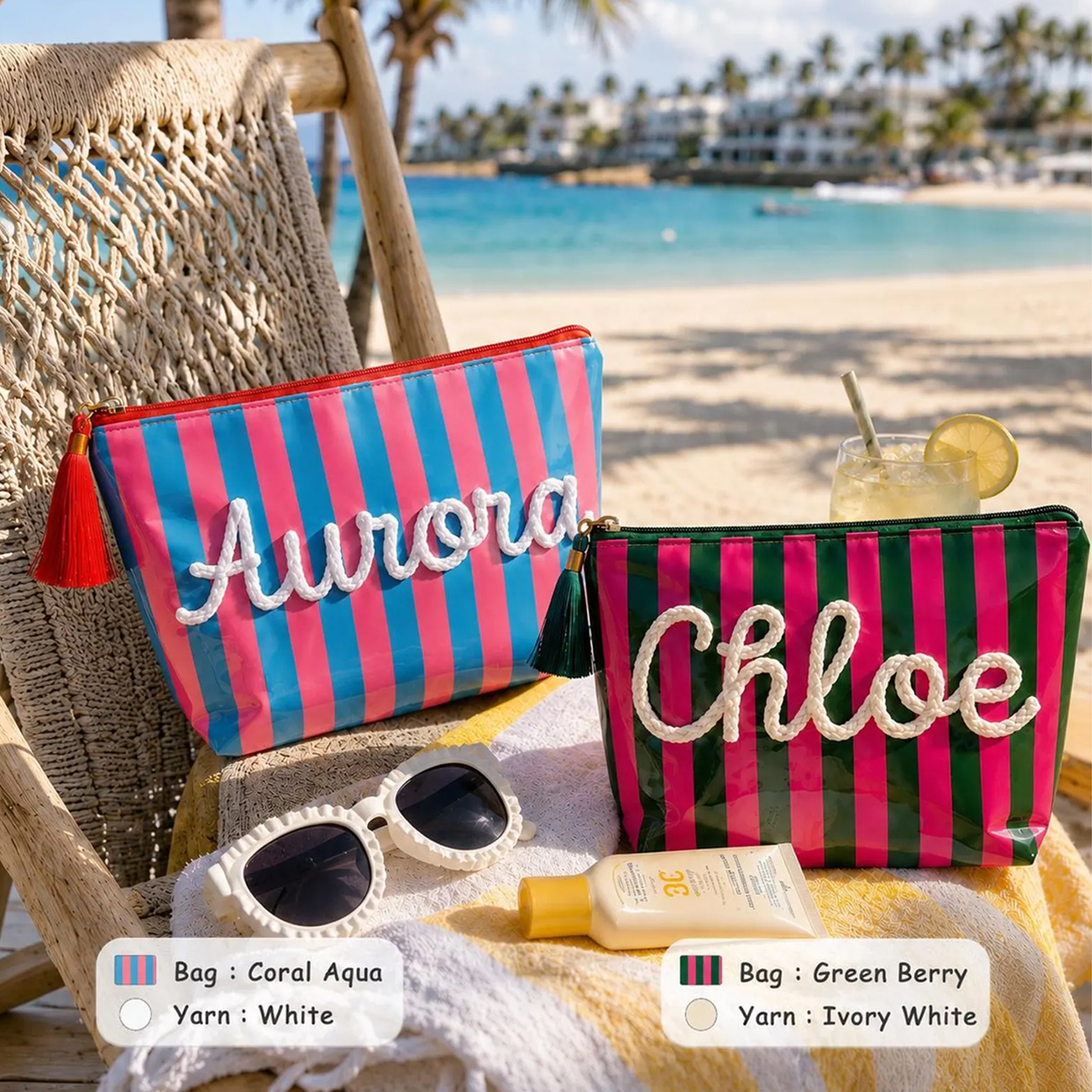 Personalized PVC Makeup Bag