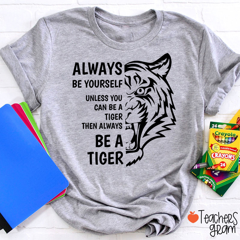 Personalized Mascot Silhouette Quote Teacher T-Shirt